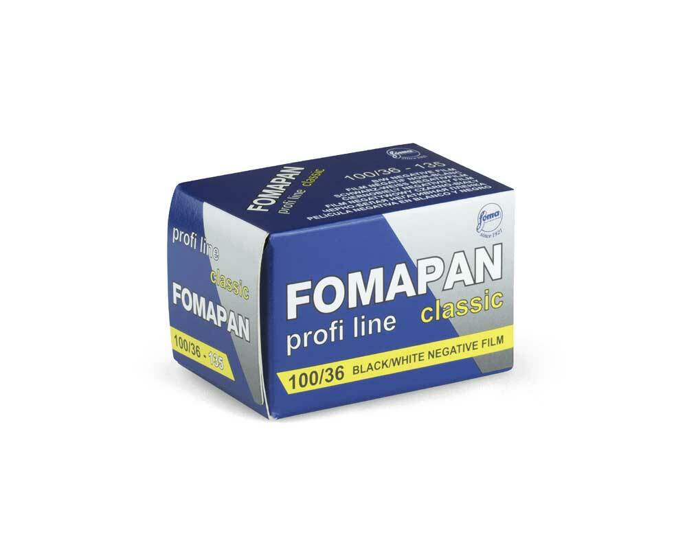 Фотопленка Foma Fomapan 100 (135/36) ч/б негативная