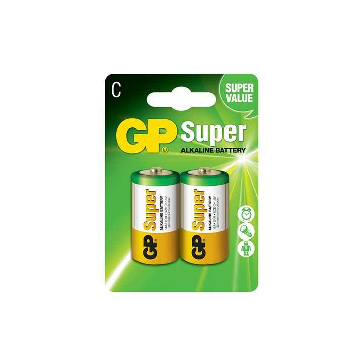 Батарейка Super Alkaline GP LR14 1.5В