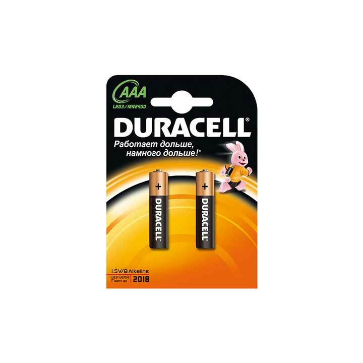 Щелочная батарейка Duracell LR3 AAA Basic 1.5В